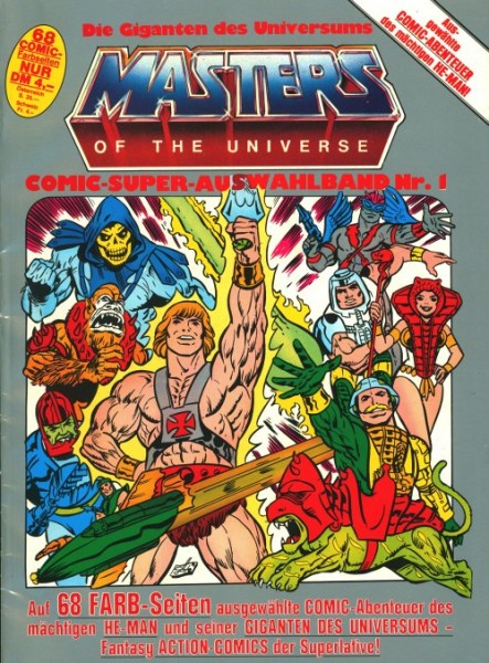 Masters of the Universe (Interpart, Br.) Comic-Super-Auswahlband Nr. 1-4