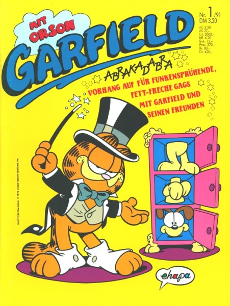Garfield (Bavaria, GbÜ.) Jahrgang 1991 Nr. 1-12