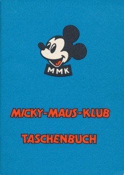Micky Maus Klubartikel Taschenbuch blau