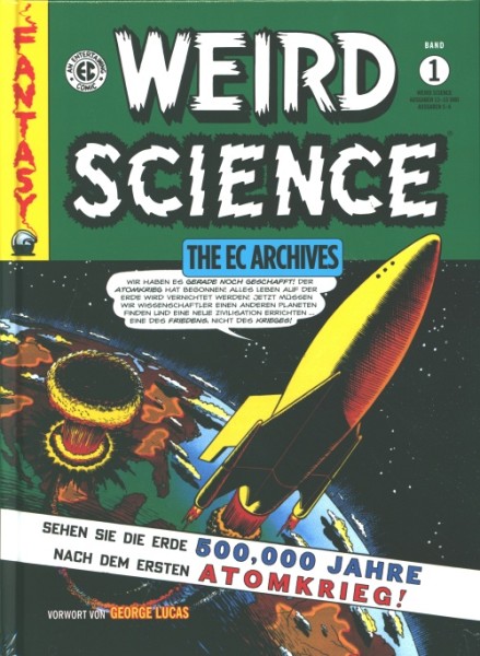 EC: Weird Science Gesamtausgabe (SR Verlag, B.) Nr. 1-2