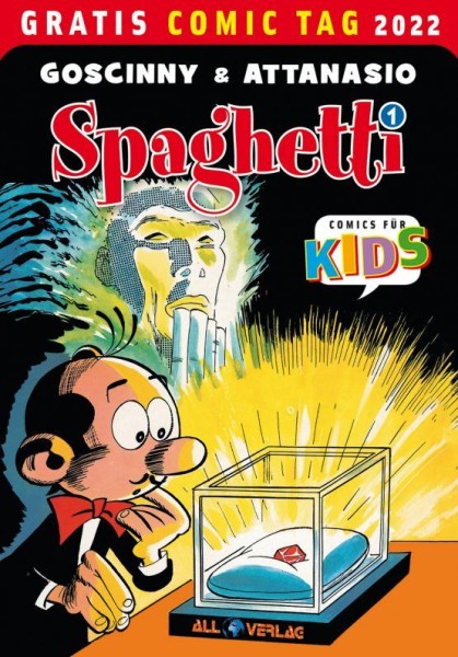 Gratis Comic Tag 2022: Spaghetti und der rote Smaragd
