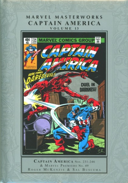 Marvel Masterworks (2003) Captain America HC Vol.13