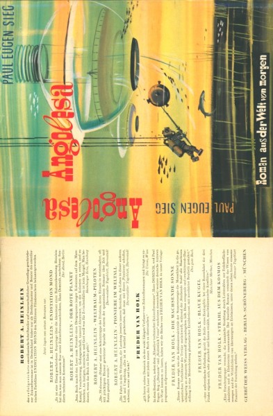 Sieg, Paul Eugen Leihbuch SU Angolesa (Weiss) nur Schutzumschlag