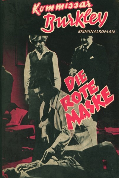 Kommissar Burkley Leihbuch Rote Maske (Pfeil)