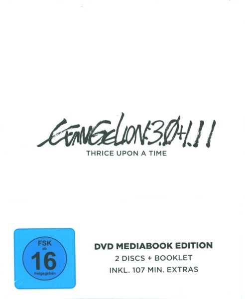 Evangelion 3.0 + 1.11: thrice upon a time Mediabook DVD