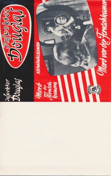 Inspektor Douglas Leihbuch SU Mord vor der Fernsehkamera (Liebel) nur Schutzumschlag