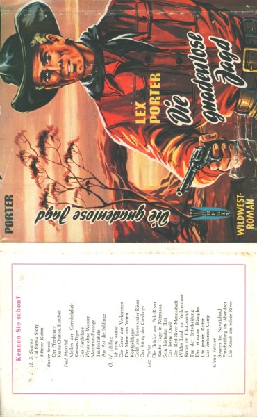 Porter, Lex Leihbuch SU Gnadenlose Jagd (Bewin) nur Schutzumschlag