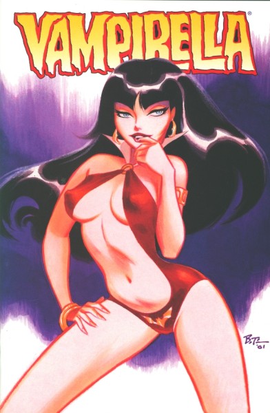 Vampirella (2001) Bruce Tim Variant Cover 3