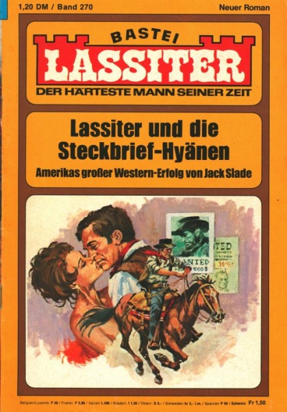 Lassiter (Bastei) 1.Auflage Nr. 201-500