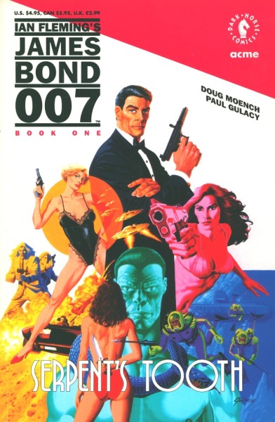 James Bond 007: Serpents Tooth (1992) SC 1-3 kpl. (Z1-2)