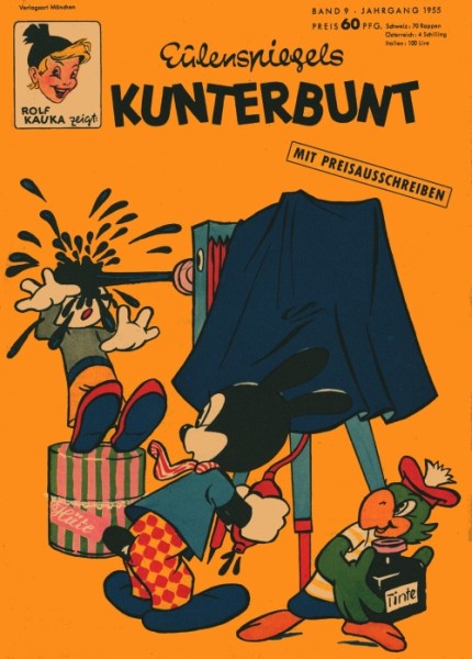 Eulenspiegels Kunterbunt (Eulenspiegel, Gb.) 1955 Nr. 1-10