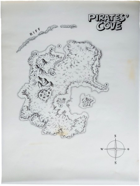 Originalzeichnung (1687) Seewölfe ÜF