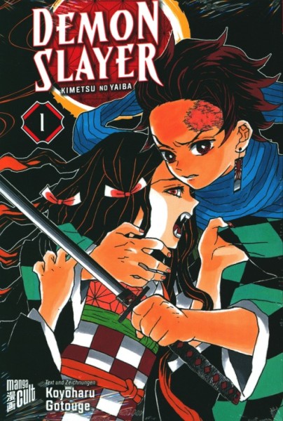 Demon Slayer (Manga Cult, Tb.) Nr. 1-5 zus. (Z1-2)