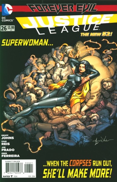 Justice League (2011) 1:25 Variant Cover 26