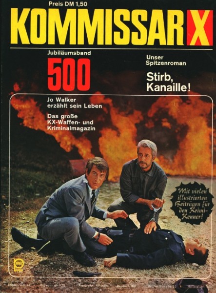 Kommissar X (Pabel) Nr. 500 (GbÜ.)