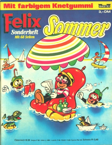 Felix Sonderheft (Bastei, Gb.) Sommer 1979-1980
