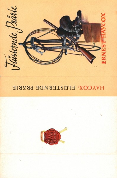 Haycox, Ernest Leihbuch SU Flüsternde Prärie (Awa) nur Schutzumschlag