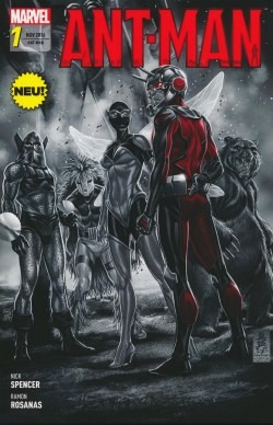 Ant-Man (Panini, Br., 2016) Nr. 1+2 kpl. (Z1)