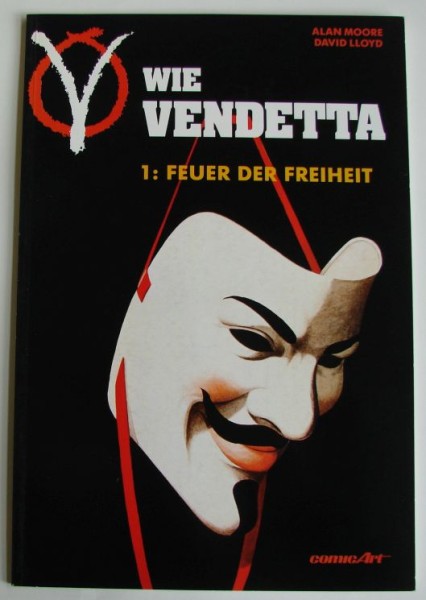 V wie Vendetta (Carlsen, Br.) Nr. 1-6 kpl. (Z0-2)