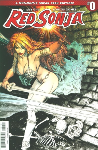 Red Sonja (2016) 1:50 Variant Cover 0