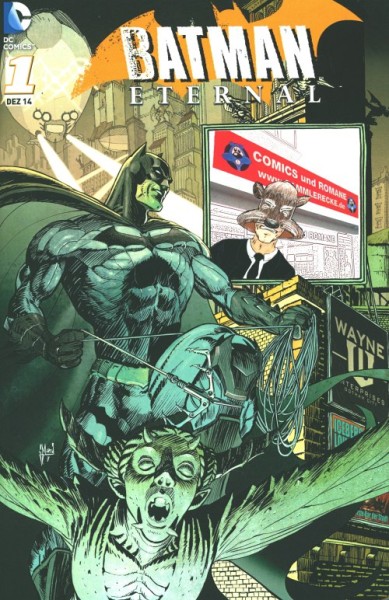 Batman Eternal (Panini, Gb., 2014) Variant Nr. 1 Sammlerecke Esslingen Variant