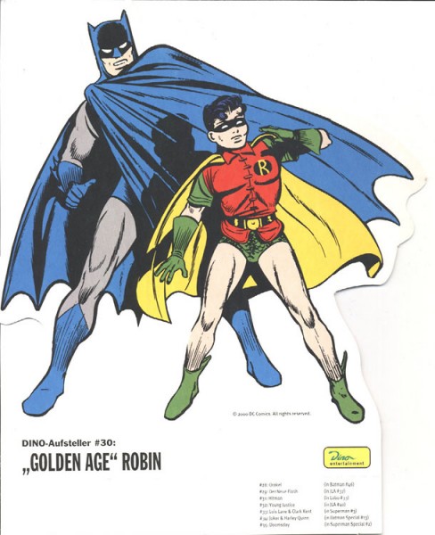 Dino-Aufsteller (Dino) 30 "Golden Age" Robin