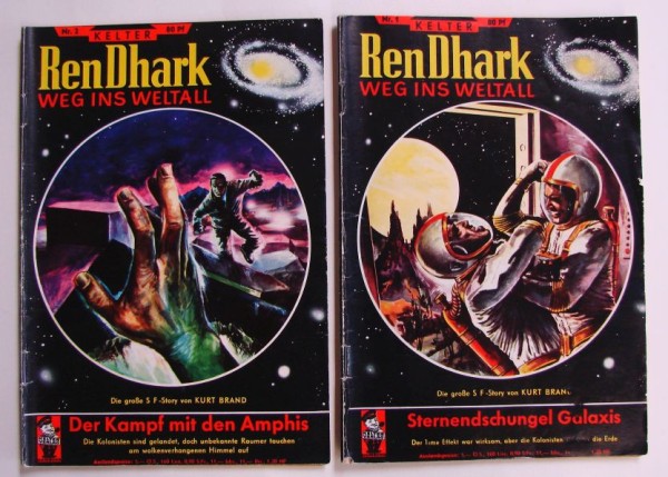 Ren Dhark 1. Auflage (Kelter) Nr. 1-98 kpl. (Z1)