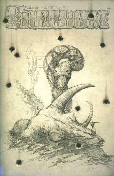 Frank Frazetta's Freedom (Cover C) 1
