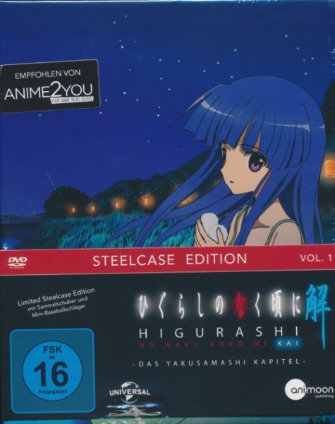 Higurashi Kai Vol. 1 Steelcase Edition DVD