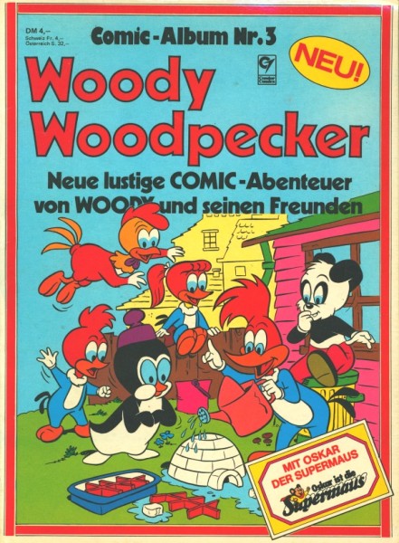 Woody Woodpecker (Condor, Br.) Nr. 1-3