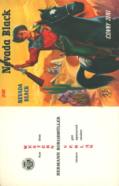 Jens, Conny Leihbuch SU Nevada Black (Borgsmüller) nur Schutzumschlag