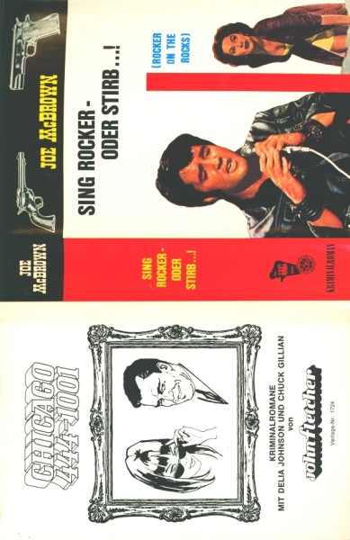 McBrown, Joe Leihbuch SU Sing Rocker - oder stirb (Feldmann) nur Schutzumschlag