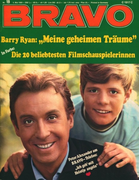 Bravo Jahrgang 1969 mit Beilagen