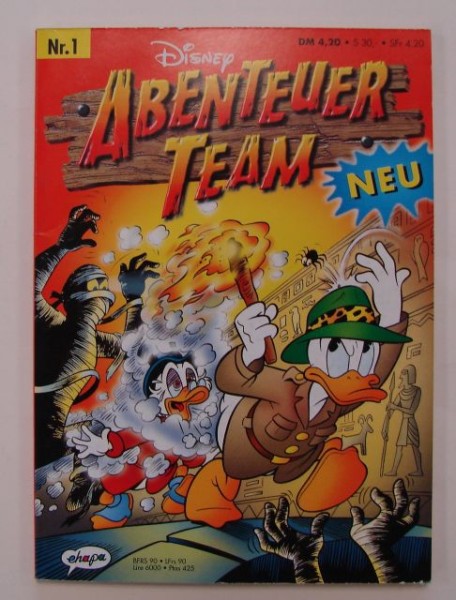 Abenteuer Team (Ehapa, Tb.) Nr. 1-39 kpl. (Z1-2)