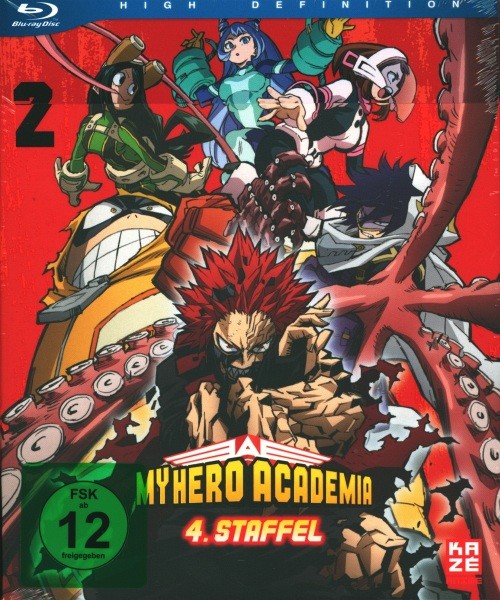 My Hero Academia Staffel 4 Vol.2 Blu-ray