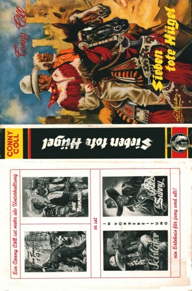 Conny Cöll Leihbuch SU Sieben tote Hügel (Conny Cöll-Verlag) nur Schutzumschlag