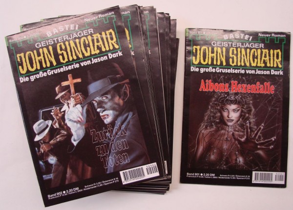 John Sinclair in 100er Paketen (Bastei) 1. Auflage Nr. 901-1000 zus. (Z0-1)
