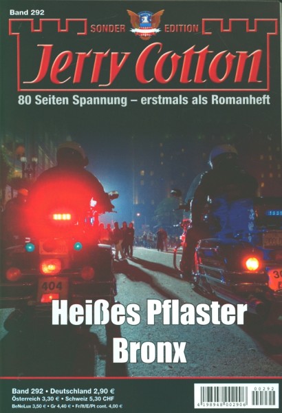 Jerry Cotton Sonder-Edition 292