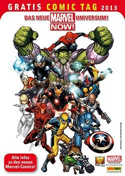 Gratis-Comic-Tag 2013: Marvel Now! Das neue Marvel Universum!