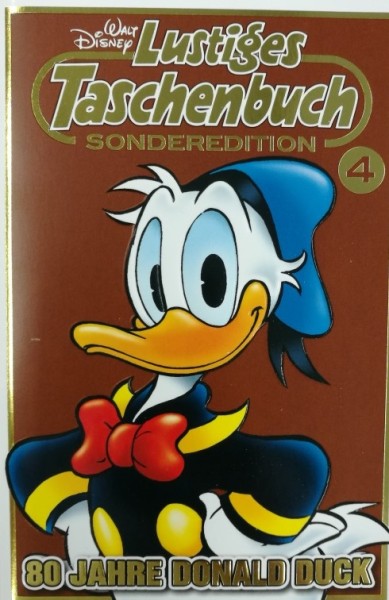 Lustiges Taschenbuch (Ehapa, Tb.) Sonderedition 80 Jahre Donald Duck Nr. 1-4 kpl. (Z1-2)