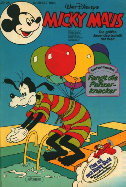 Micky Maus (Ehapa, Gb.) Jahrgang 1983 Nr. 1-52