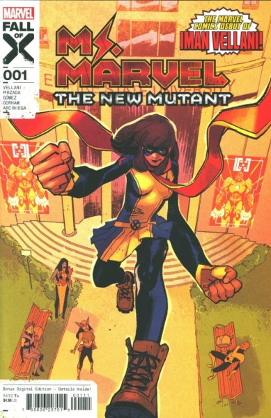 US: Ms. Marvel: The New Mutant (2023) #1