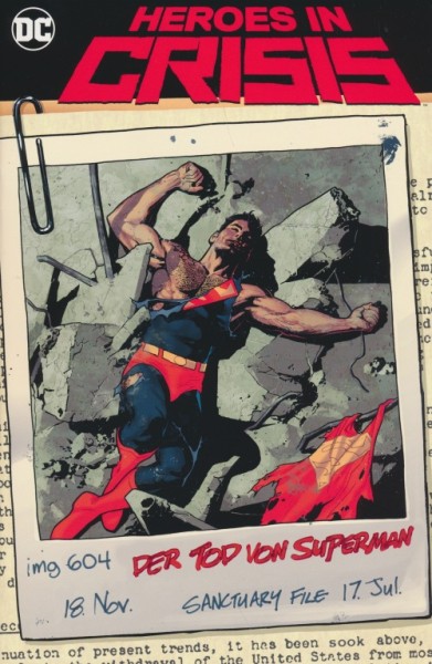 Heroes in Crisis (Panini, Gb.) Variant Nr. 1 B