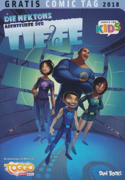 Gratis-Comic-Tag 2018: Die Nektons Abenteuer in der Tiefe
