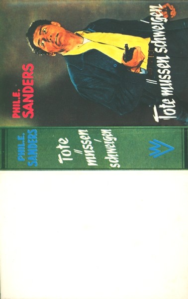 Sanders, Phil E. Leihbuch SU Tote müssen schweigen (Wiesemann) nur Schutzumschlag