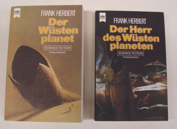 Heyne SF & Fantasy Komplettserien (Heyne, Tb.) Wüstenplanet-Zyklus (Herbert, Frank) Nr. 1-6 kpl. im
