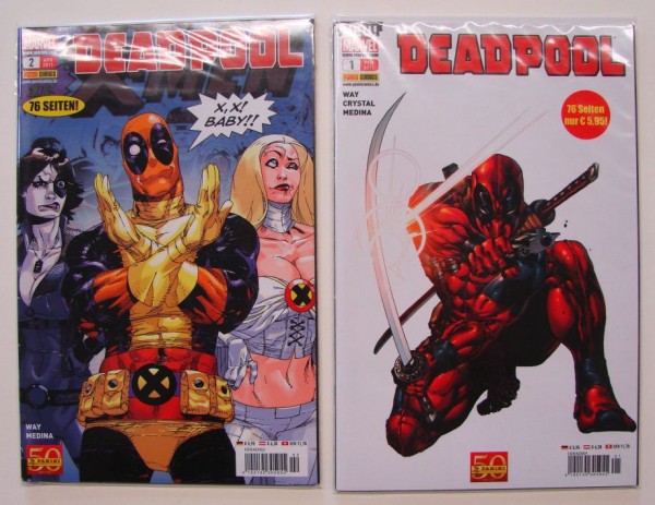 Deadpool (Panini, Gb., 2011) Nr. 1-17 kpl. (Z1)