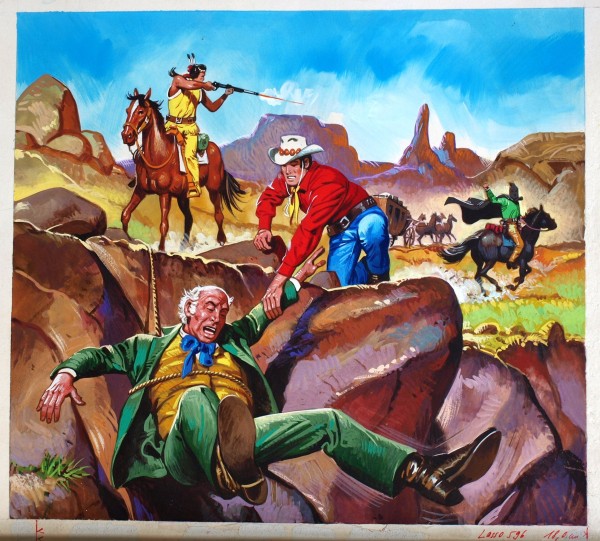 Originalzeichnung (1192) Lasso 389