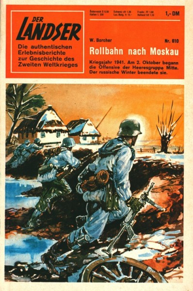 Landser (Pabel) Nr. 601-617