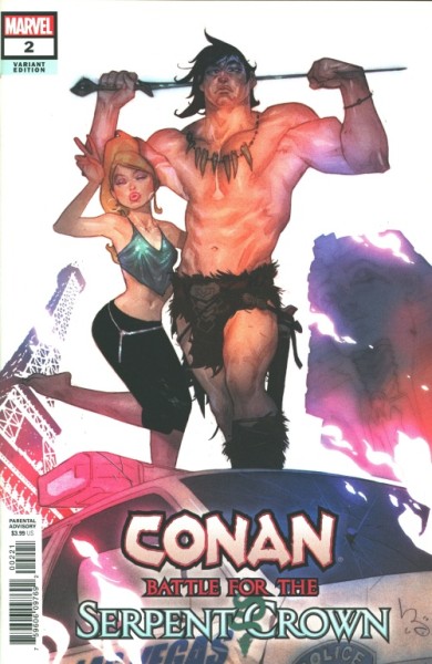 Conan Battle for the Serpent Crown 1:25 Variant Cover 2